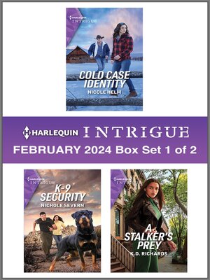 cover image of Harlequin Intrigue February 2024--Box Set 1 of 2
